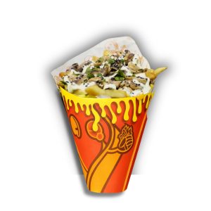Cono con Champiñones Saltados